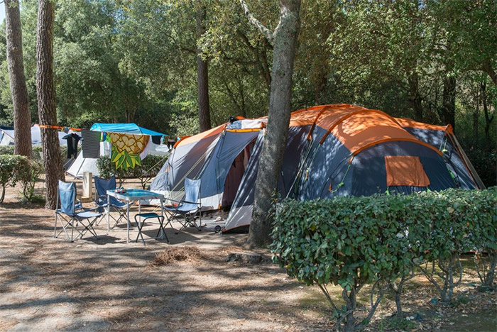 location emplacement camping accès direct plage Vendée