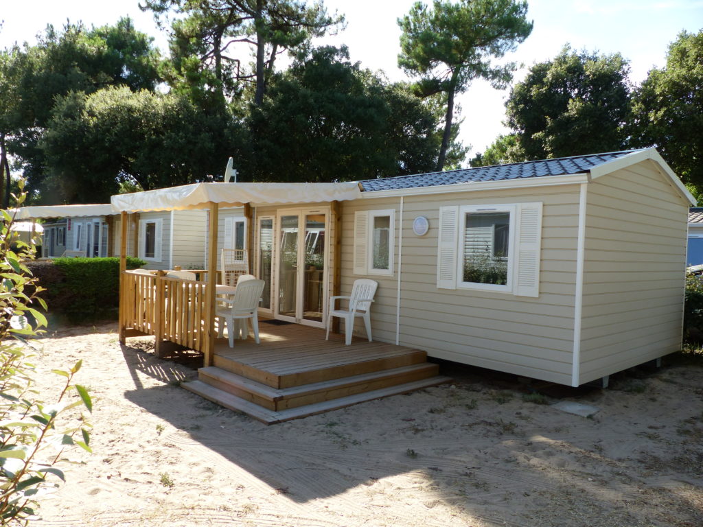 location mobil home camping proche de la Vélodyssée